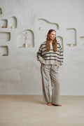 Lowry Stripe - Beige Combo