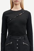 Luanne Blus 14667 - Svart