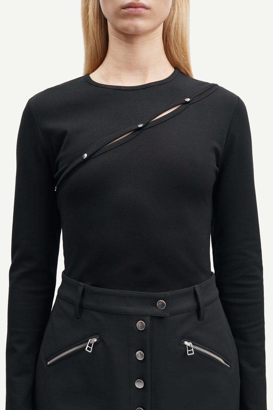Luanne Blus 14667 - Svart