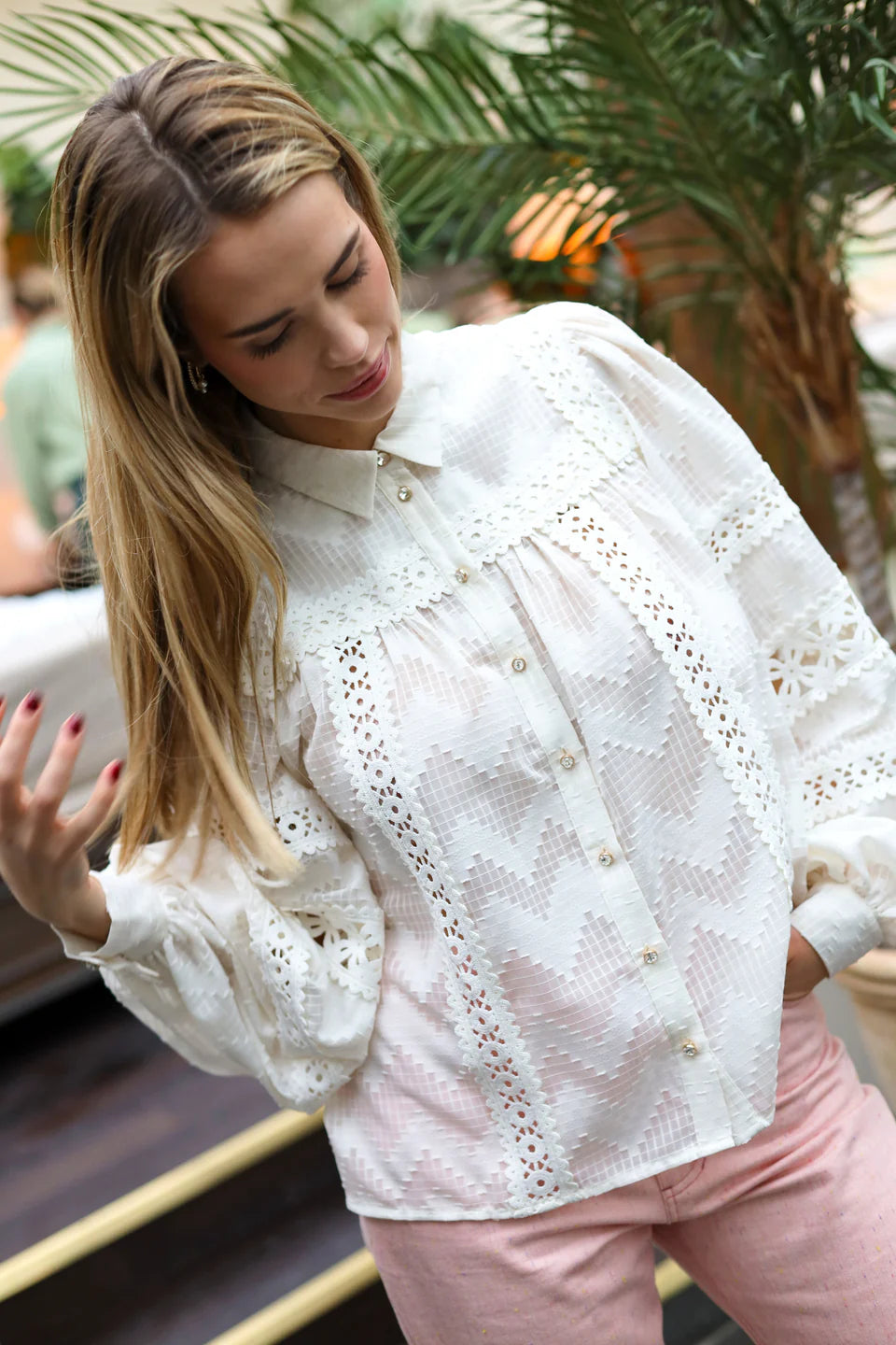 Lucia Shirt - Cream