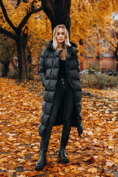 Lucie Boxy Long - Black
