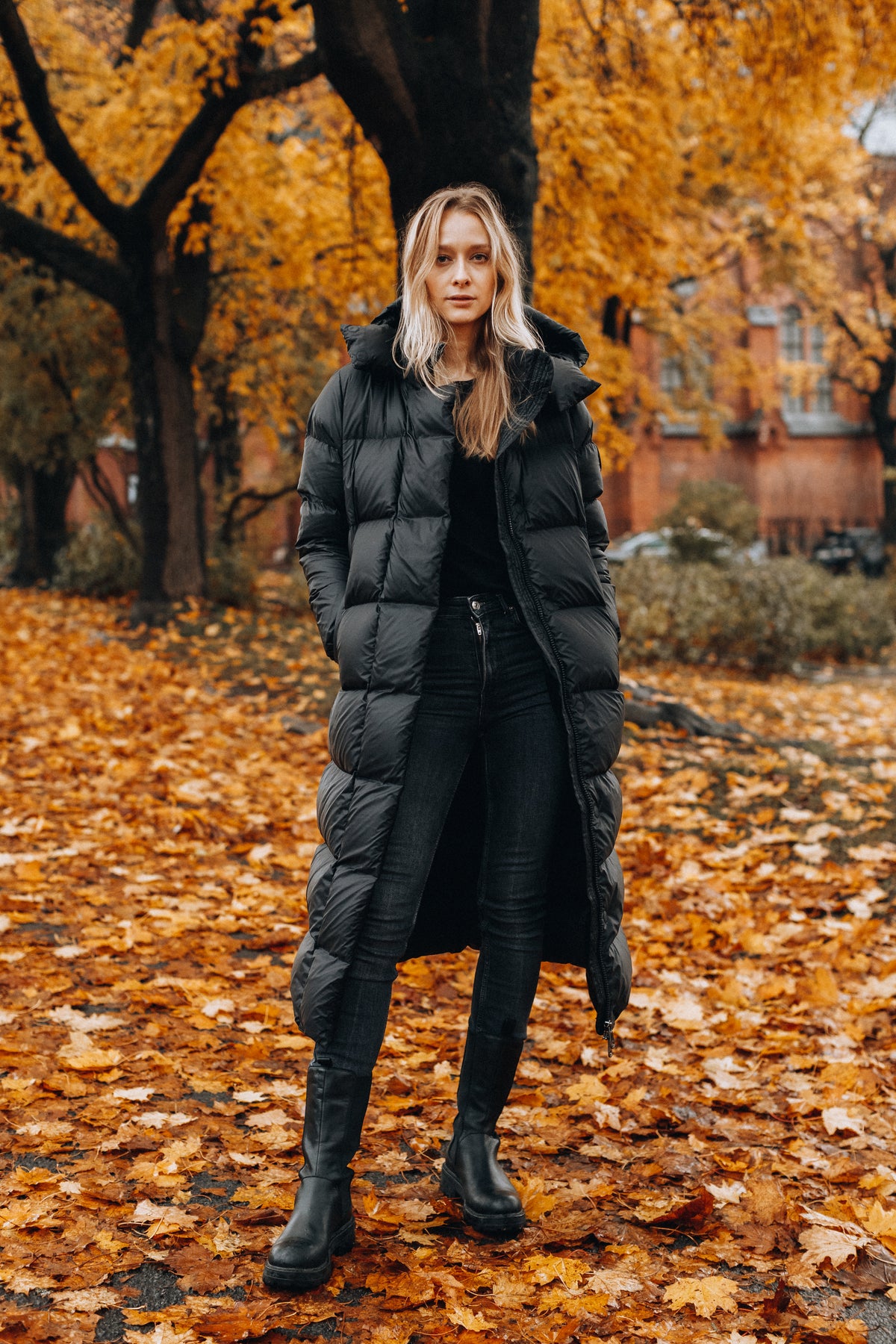 Lucie Boxy Long - Black