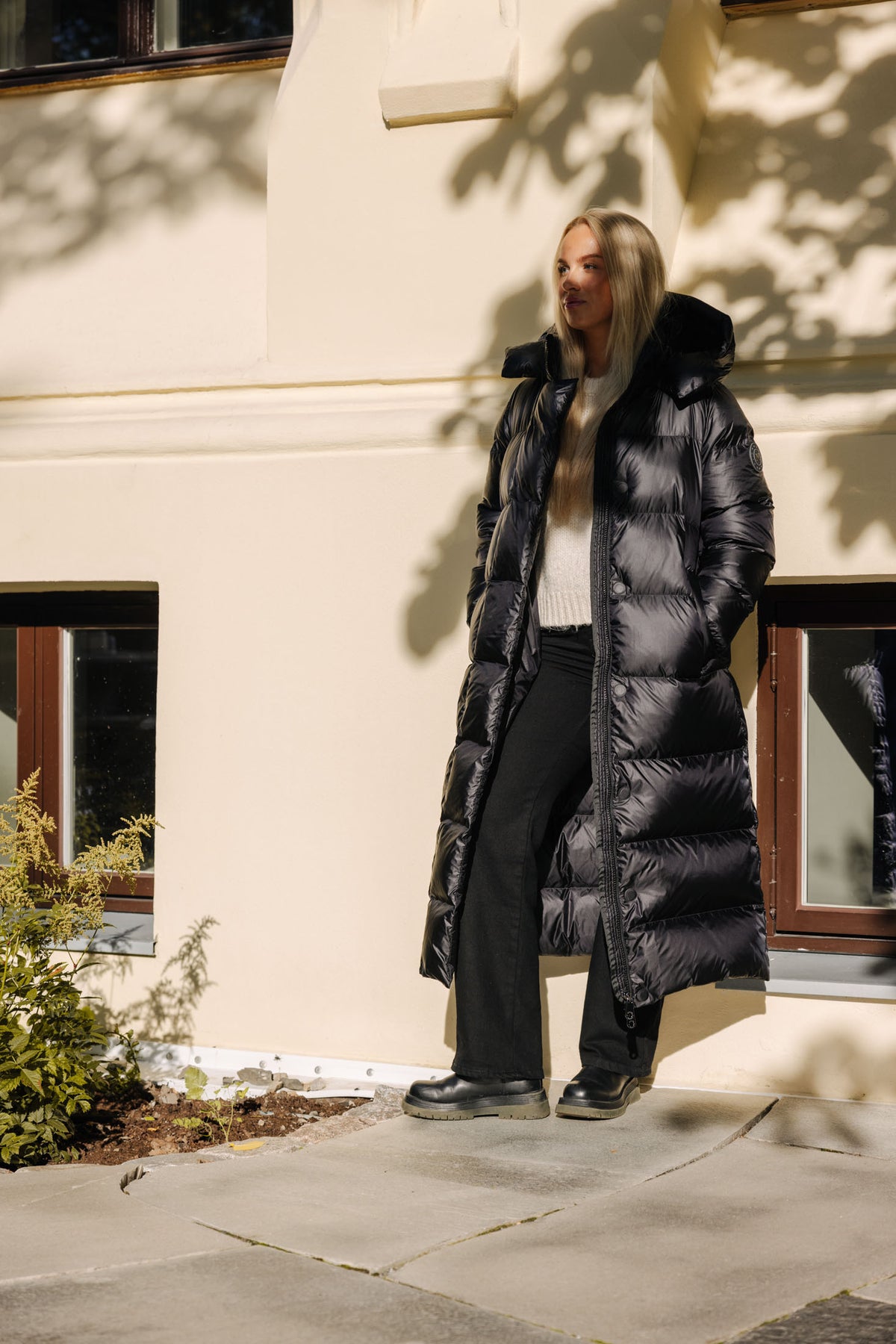 Lucie Boxy Long - Black