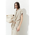 Lumi Linen Pants - Beige