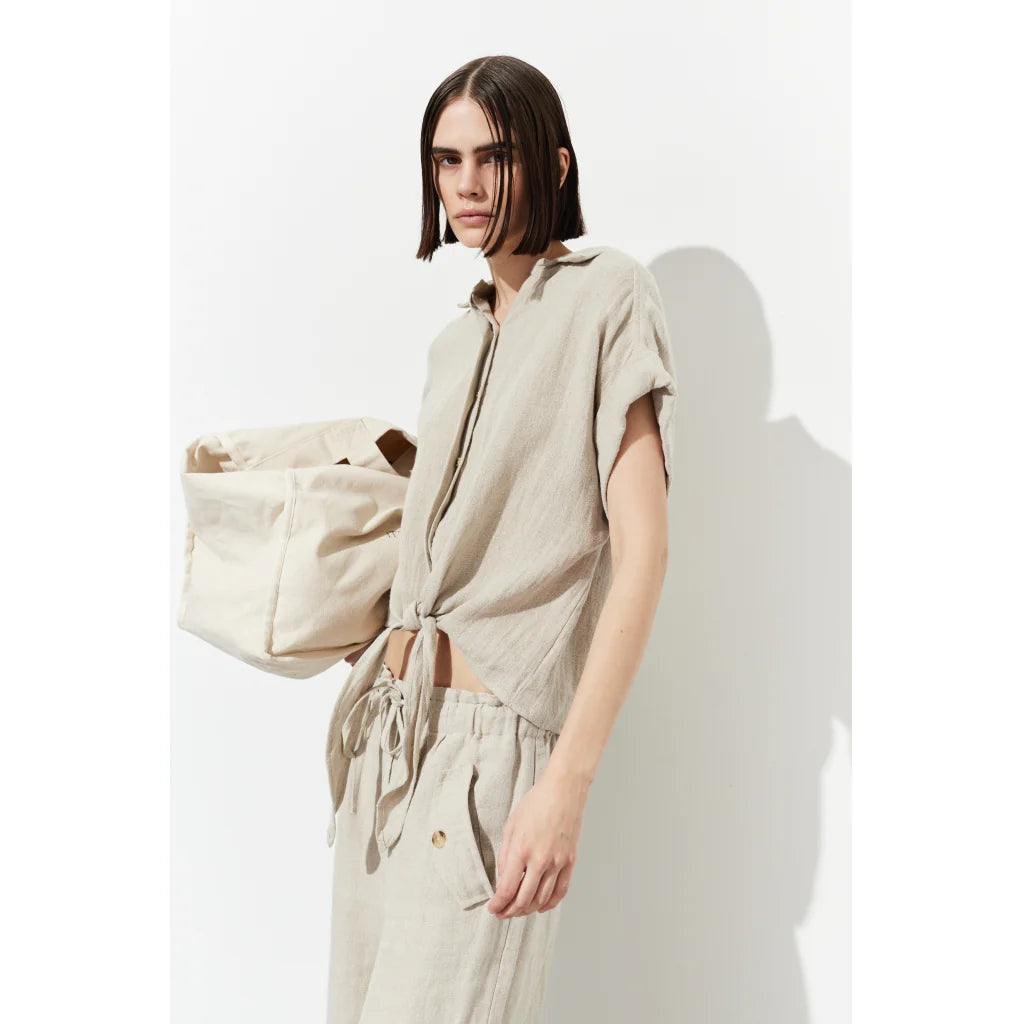 Lumi Linen Shirt - Beige