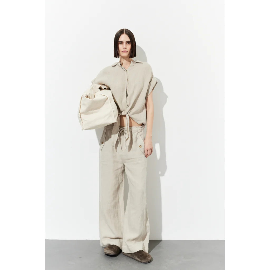 Lumi Linen Shirt - Beige