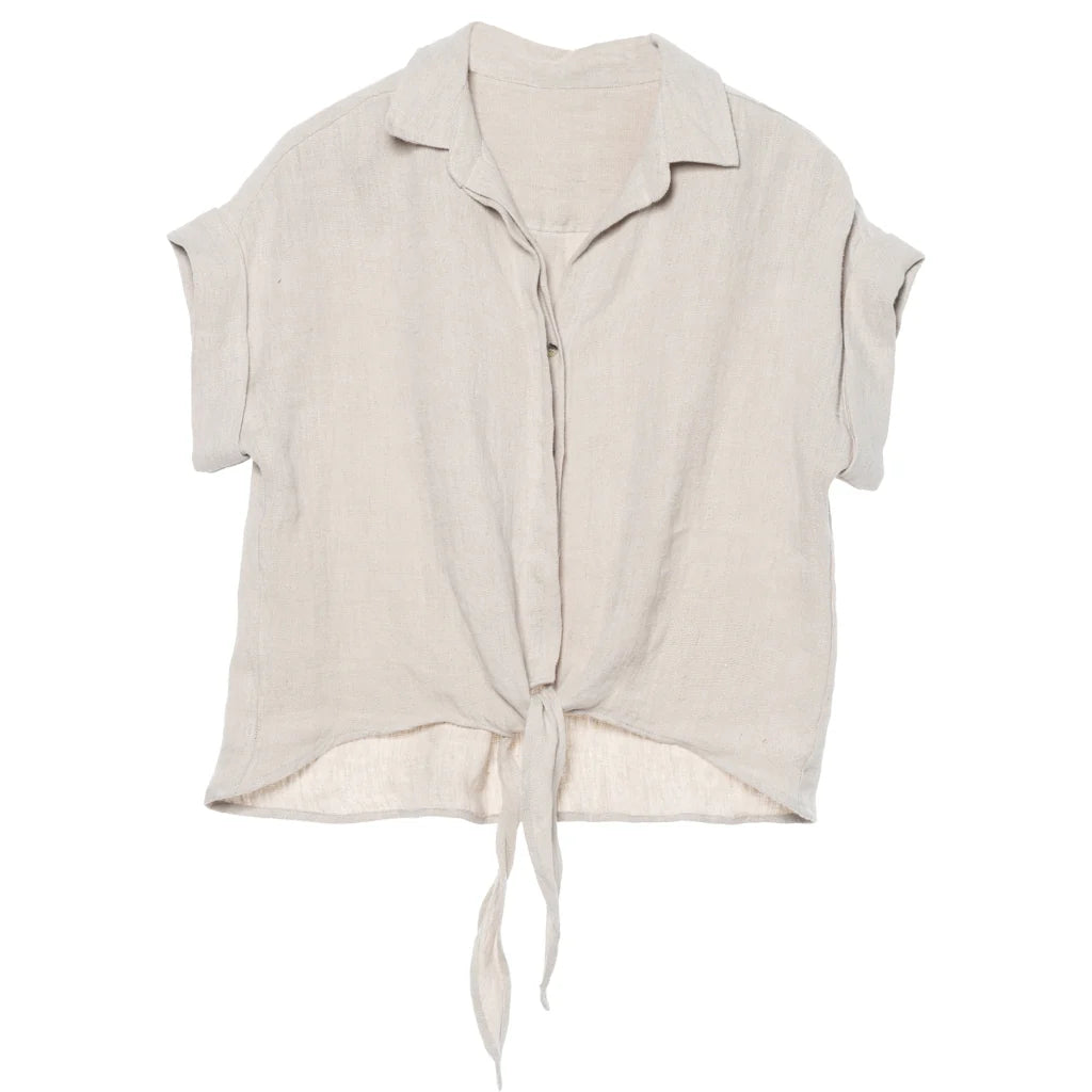 Lumi Linen Shirt - Beige