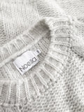 Lyza Knit - Ljusgrå Melerad