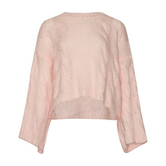 Lyza Sh Knit - Dusty Pink