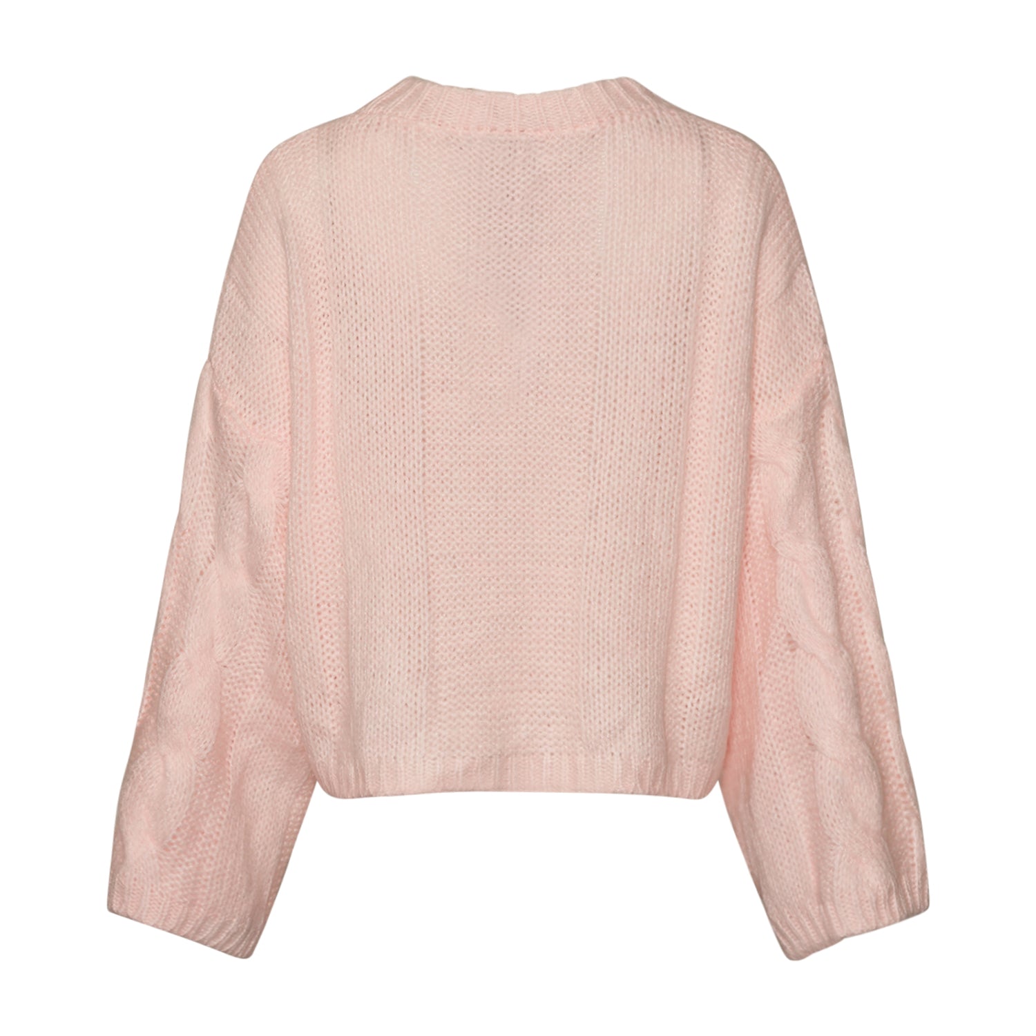 Lyza Sh Knit - Dusty Pink