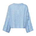 Lyza Sh Knit - Light Blue