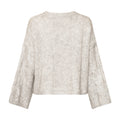 Lyza Sh Knit - Light Grey Melange