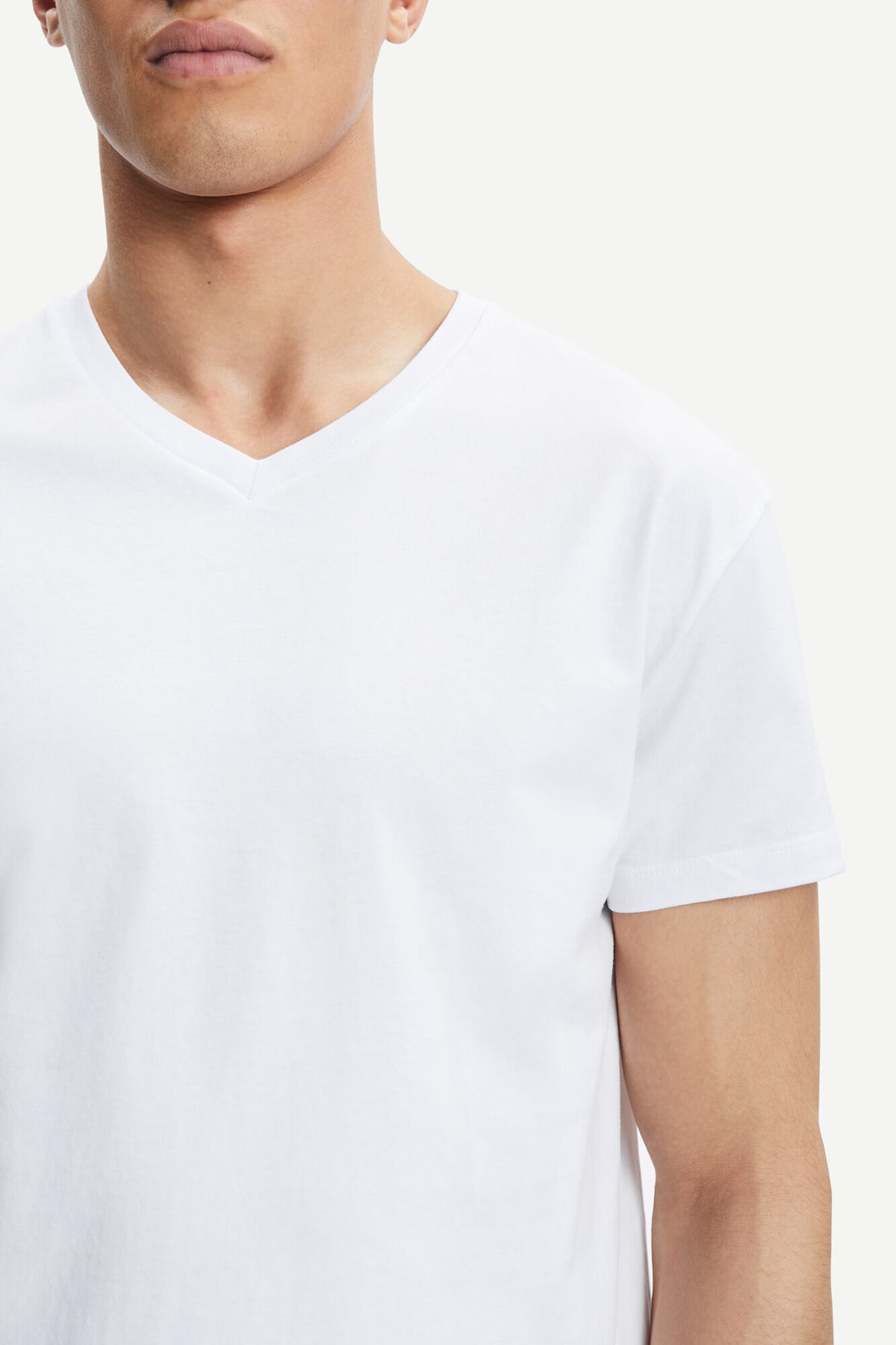 Kronos V-N T-Shirt - Vit