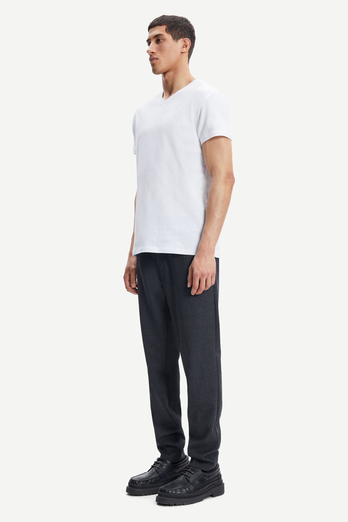 Kronos V-N T-Shirt - Vit