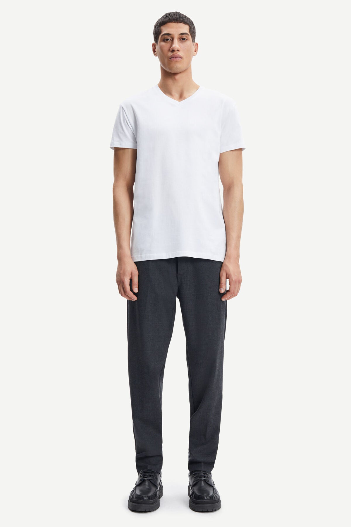 Kronos V-N T-Shirt - Vit