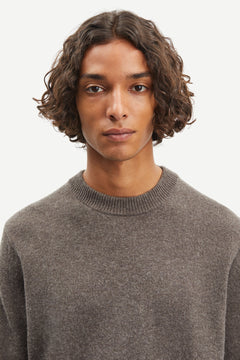 Isak Knit Sweater - Major Brown