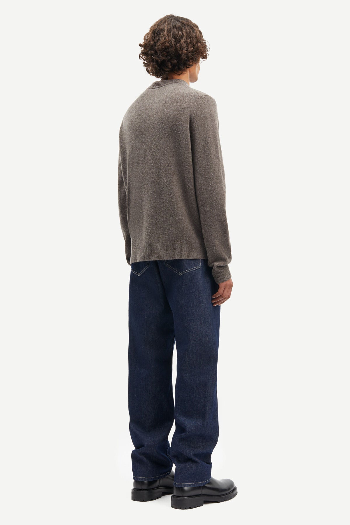 Isak Knit Sweater - Major Brown