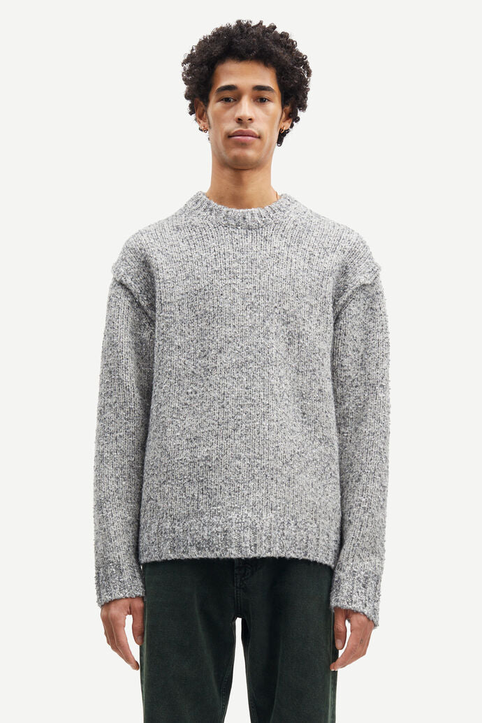 Max Crew Neck 14909 - Grey Mel