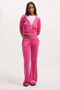 Caisa Ultra Low Rise Pants - Nostalgia Pink