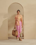 Sunset Bag Large - Tan Crochet