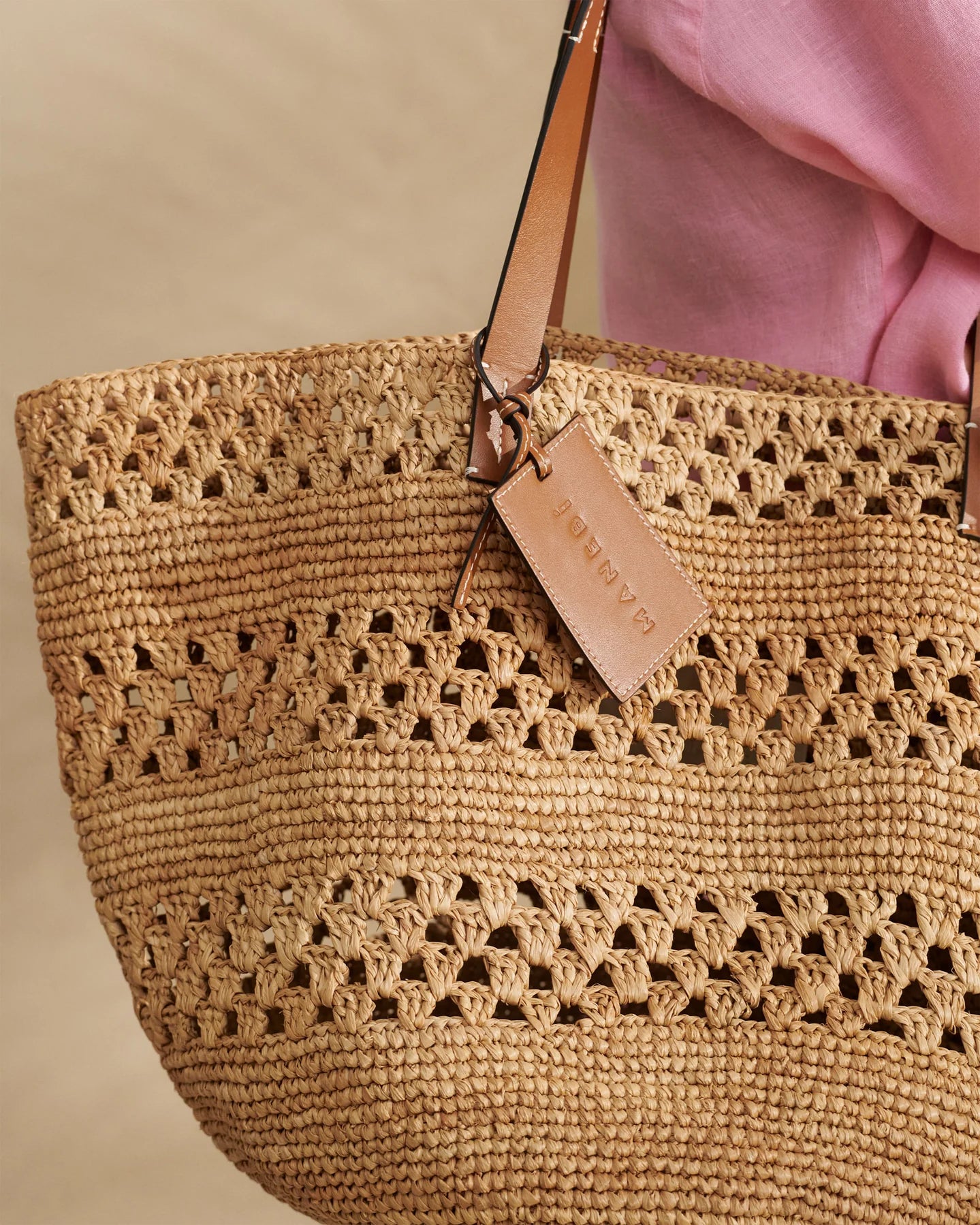 Basket Bag - Tan