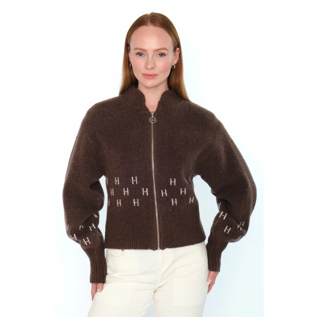 Märtha Short Jacket - Dark Earth