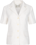 MA Kortärmad Blazer - Off White