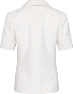 MA Short Sleeve Blazer - Off White