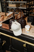 Ryder Woven Shoulder Bag - Chocolate Brown