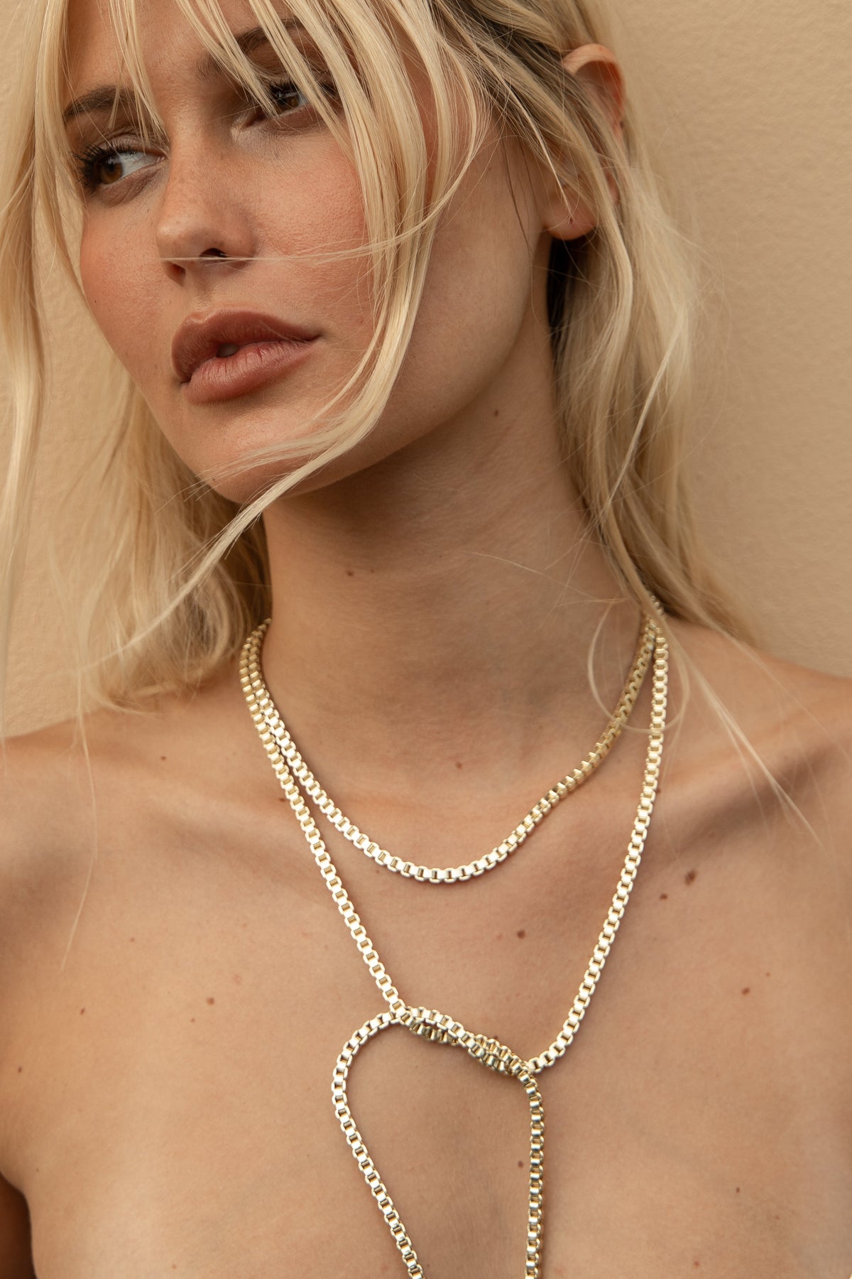 Gold Box Chain Rope - Guld