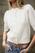 Ania Knit Blouse - Off White