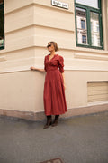 Madison Dress - Cinnamon