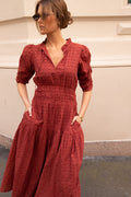 Madison Dress - Cinnamon