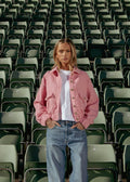 Tone Tweed Jacket - Ljusrosa