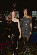 Eos Sequin Dress - Bordeaux