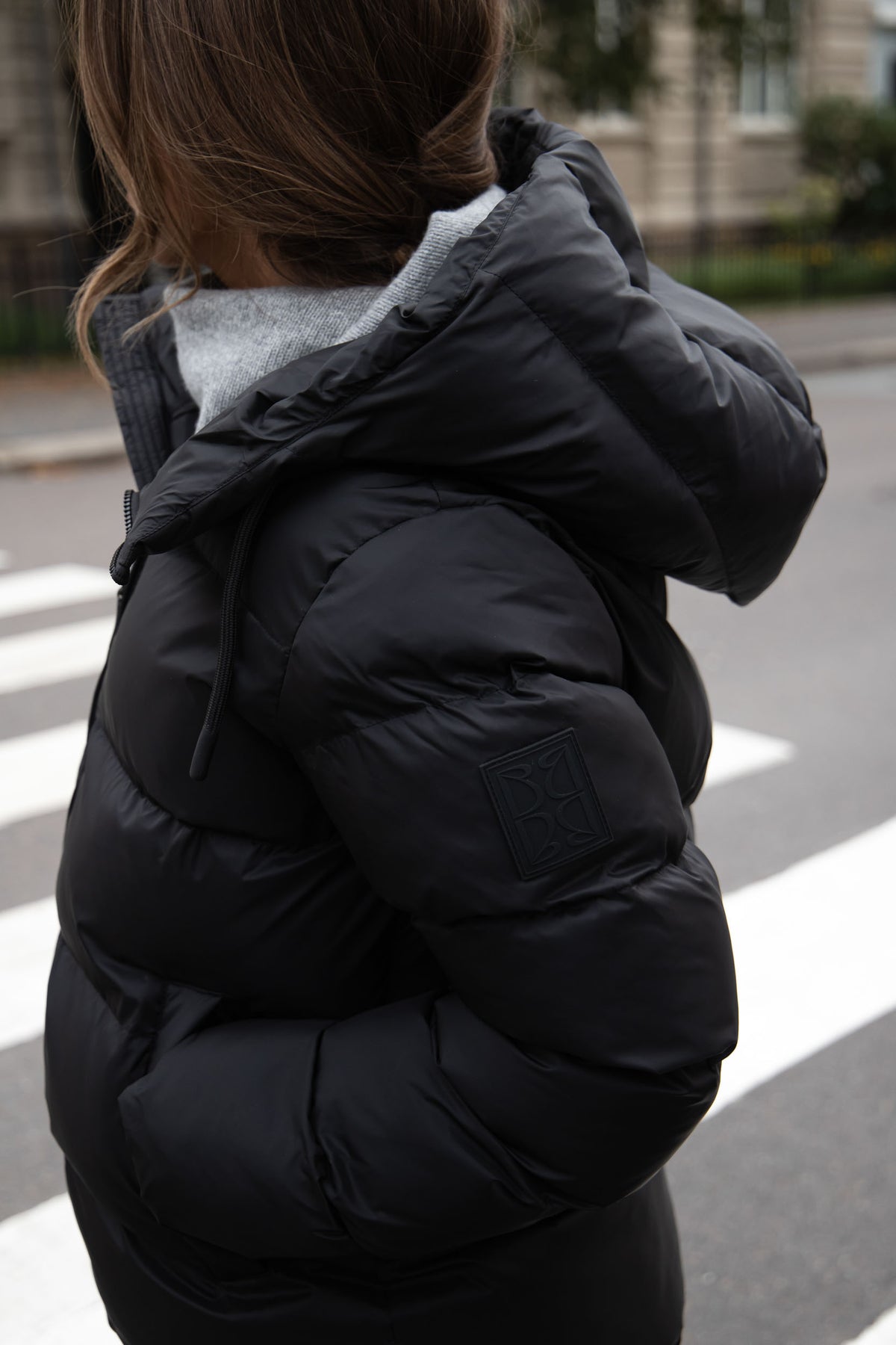 Maud Puff Jacket - Svart