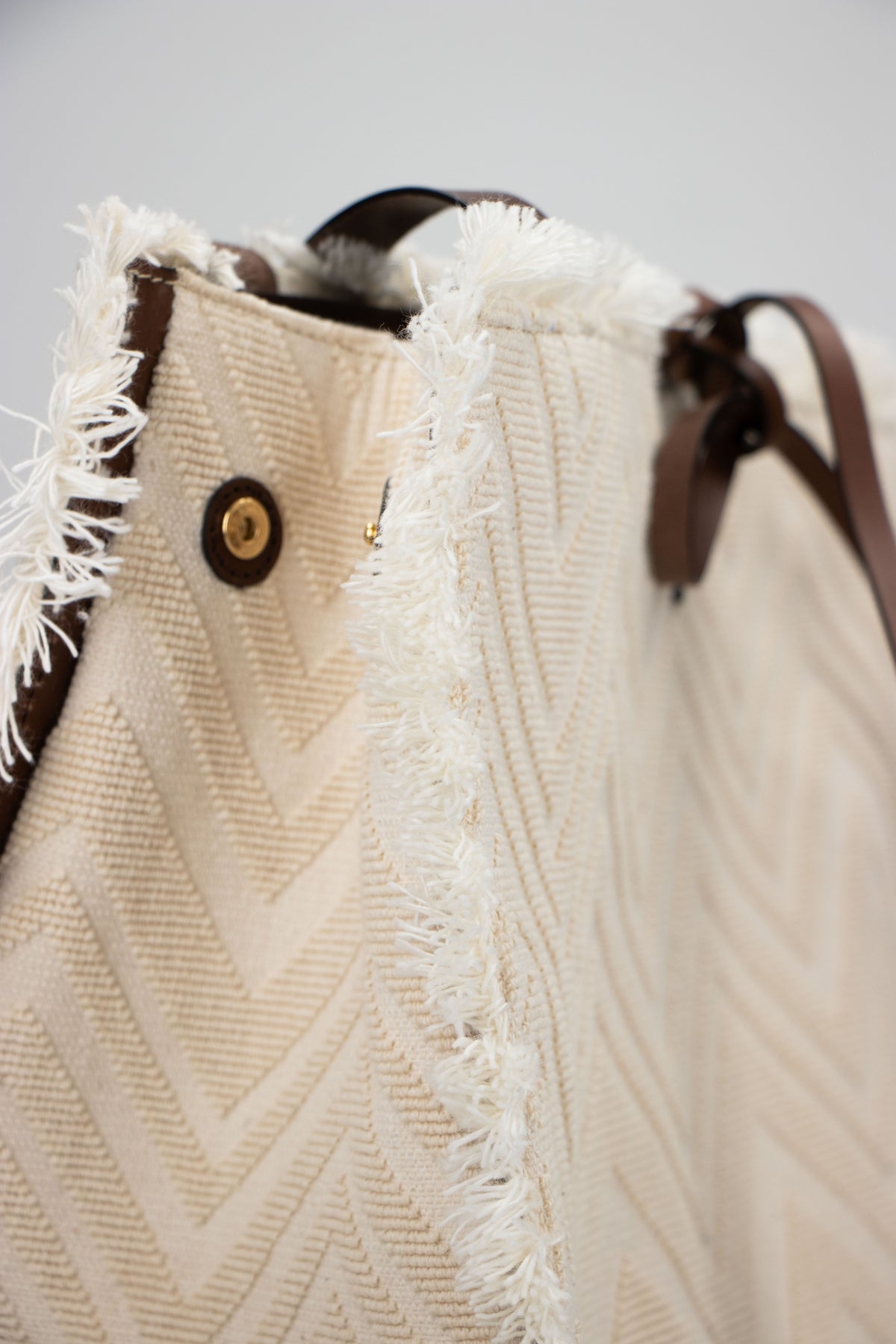 Tote Medium - Jacquard Nat/Bruciato