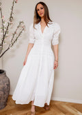 Fabienne Dress - Pure White