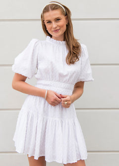 Louann Dress - Pure White