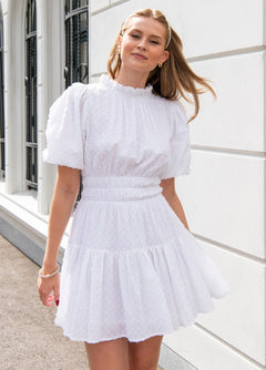 Louann Dress - Pure White
