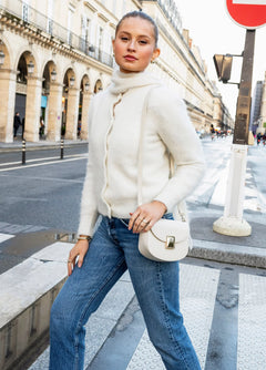 Ulla Mohair Cardigan - Cream