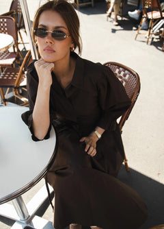 Amy Shirt - Chocolate