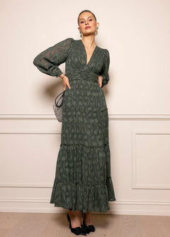 Noor Maxi Dress - Luxe Green