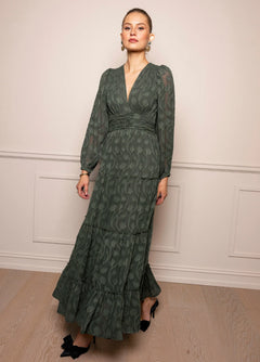Noor Maxi Dress - Luxe Green