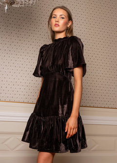 Jolie Dress - Velvet Toffee