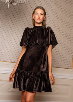 Jolie Dress - Velvet Toffee
