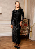 Emma Dress - Glossy Velvet