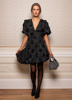 Blake Dress - Black Bloom