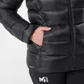 K Down Jkt W - Black
