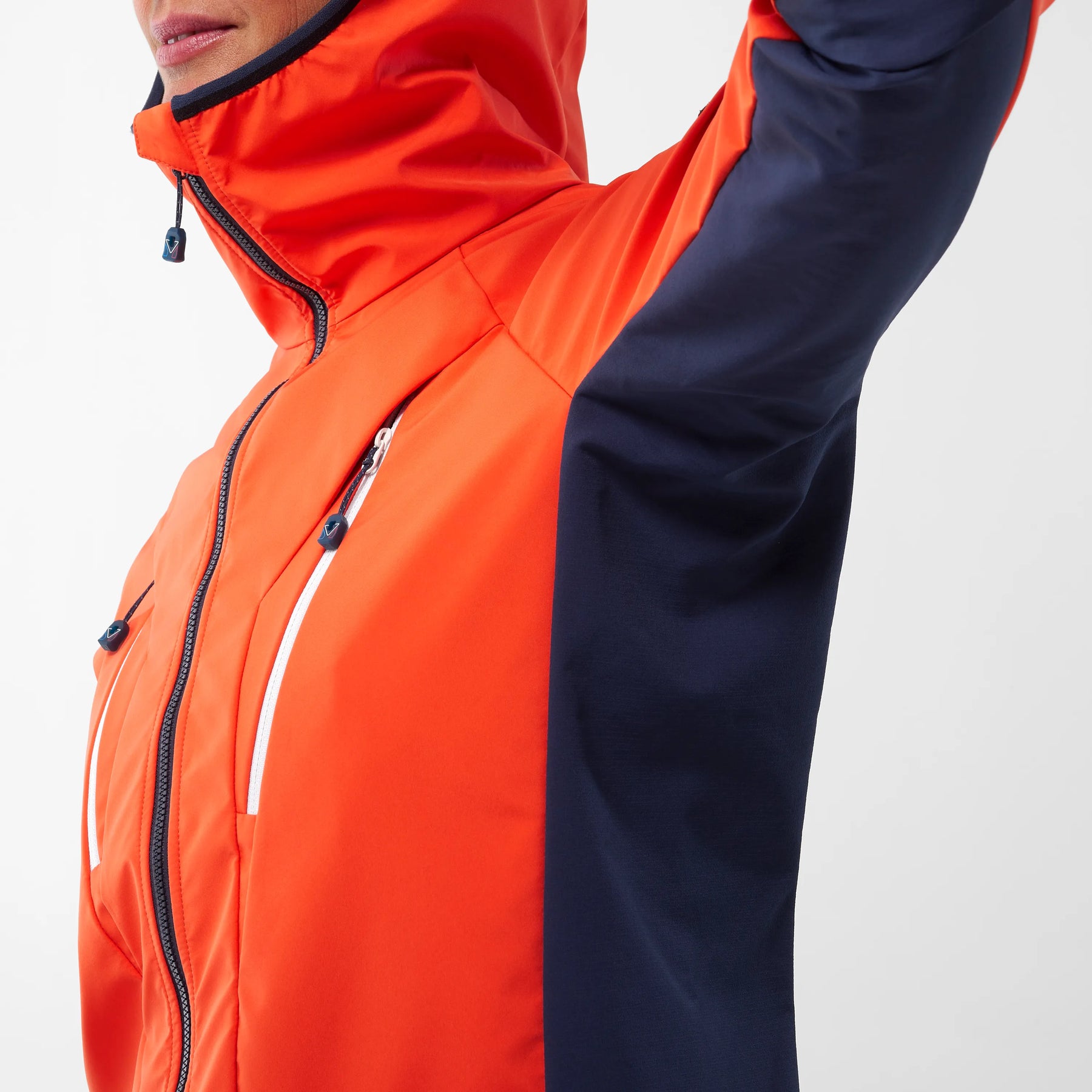 Trilogy V Icon Infin Jkt - Saphir/Coral Chrome